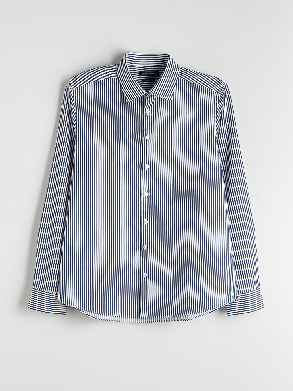 Мужчины Синий Рубашка-4