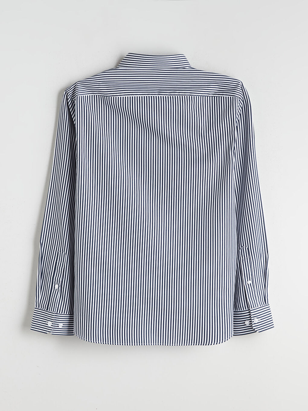 Мужчины Синий Рубашка-5