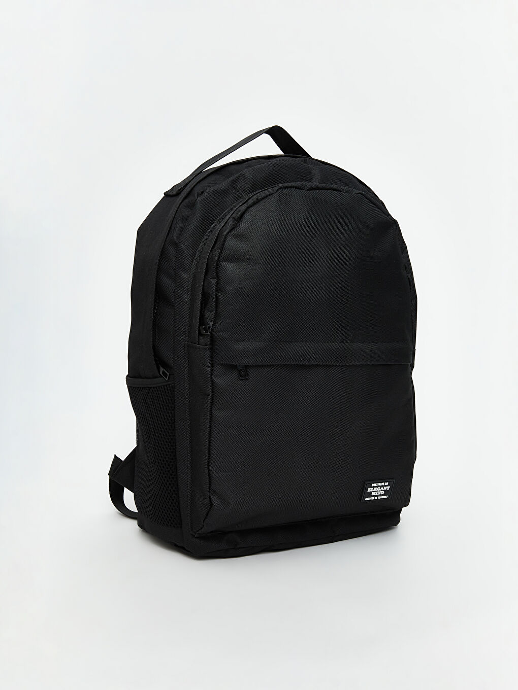 Siyah Laptop Bölmeli Erkek Sırt Çantası