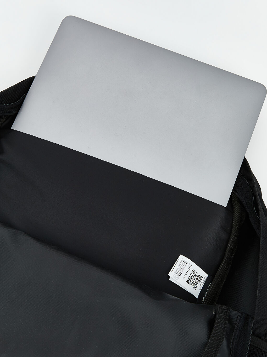 Siyah Laptop Bölmeli Erkek Sırt Çantası-4