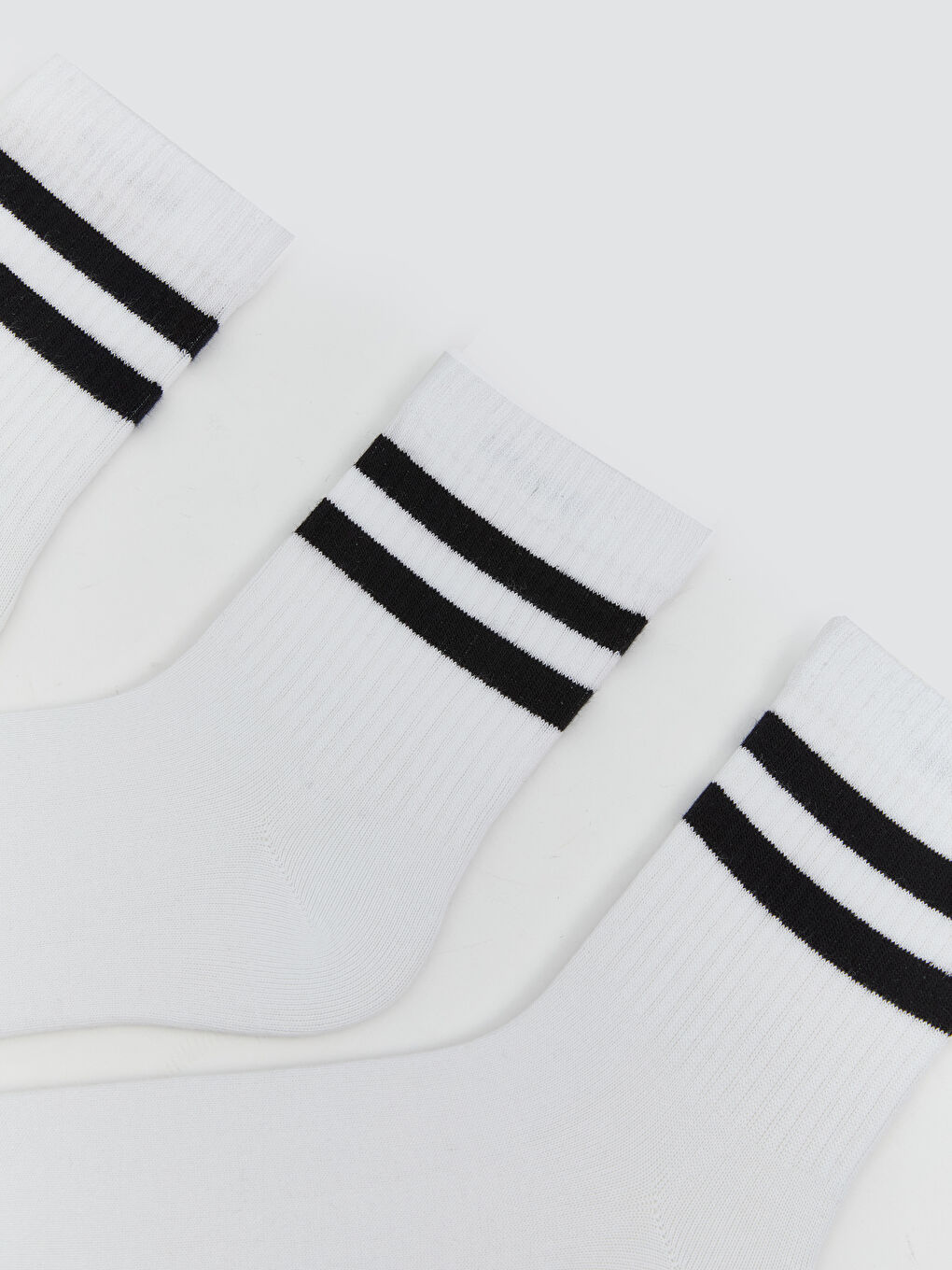 LCW ACCESSORIES Striped Men's Ankle Socks 3-pack -W5FV25Z8-J5E