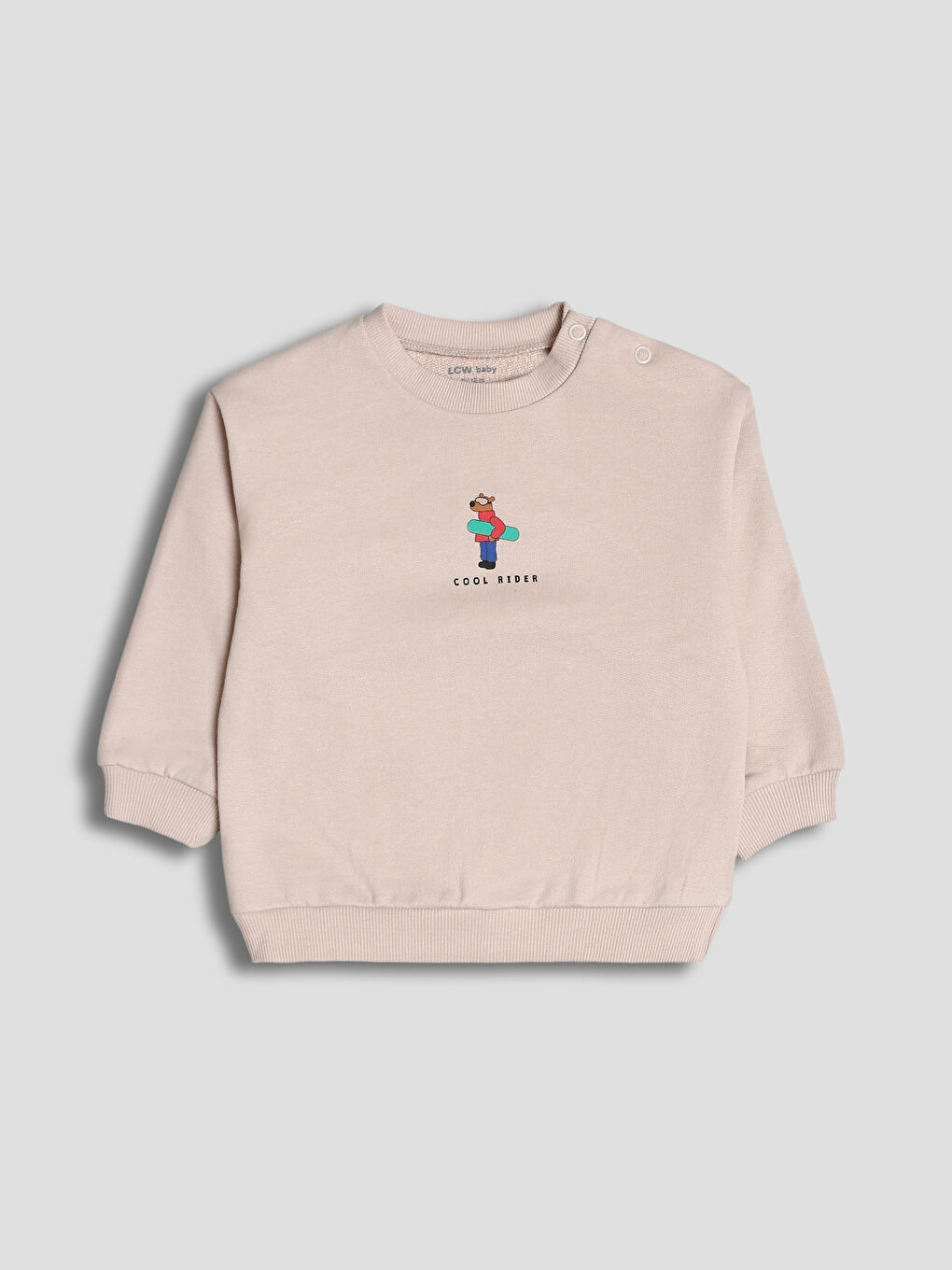 طقم رياضي ياقة دائرية للأولاد-1