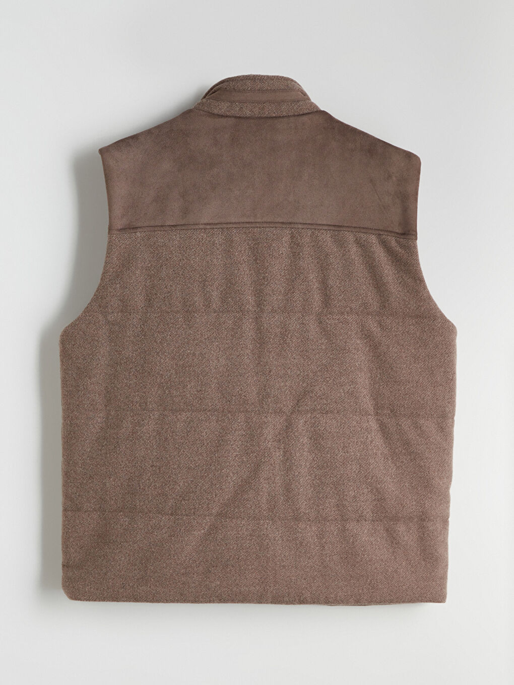 Regular Fit Funnel Neck Cachet Men's Waistcoat-8