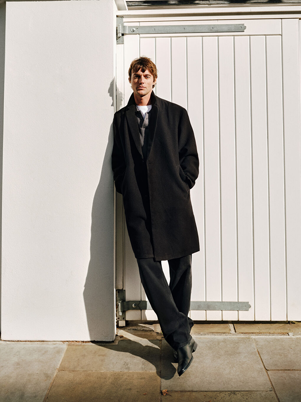 Palton Cachet Simplu pentru Bărbați