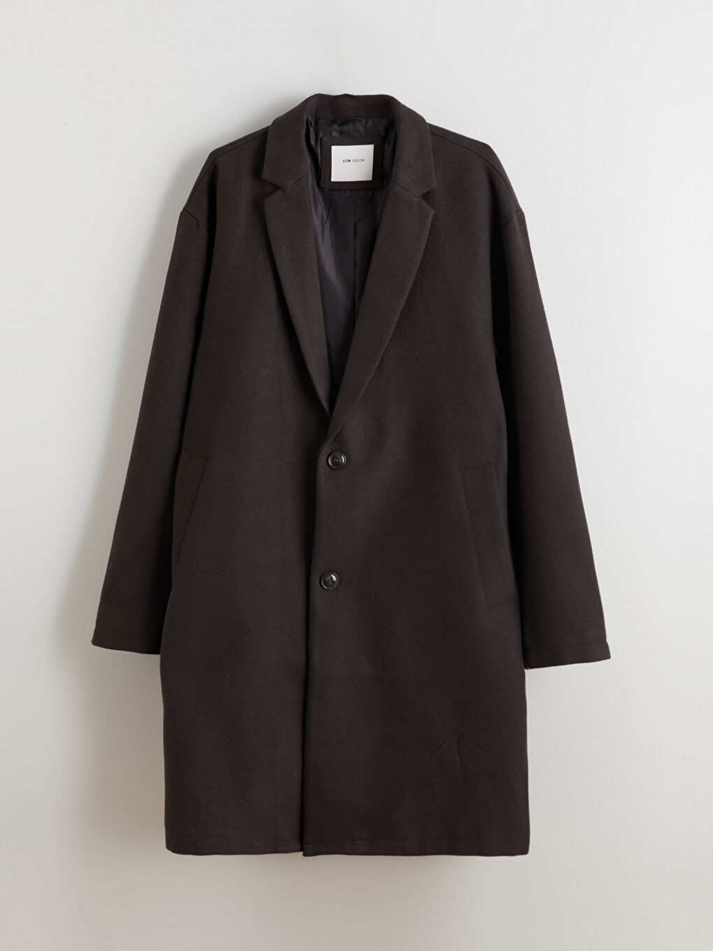 معطف كاشيت بسيط رجال-10