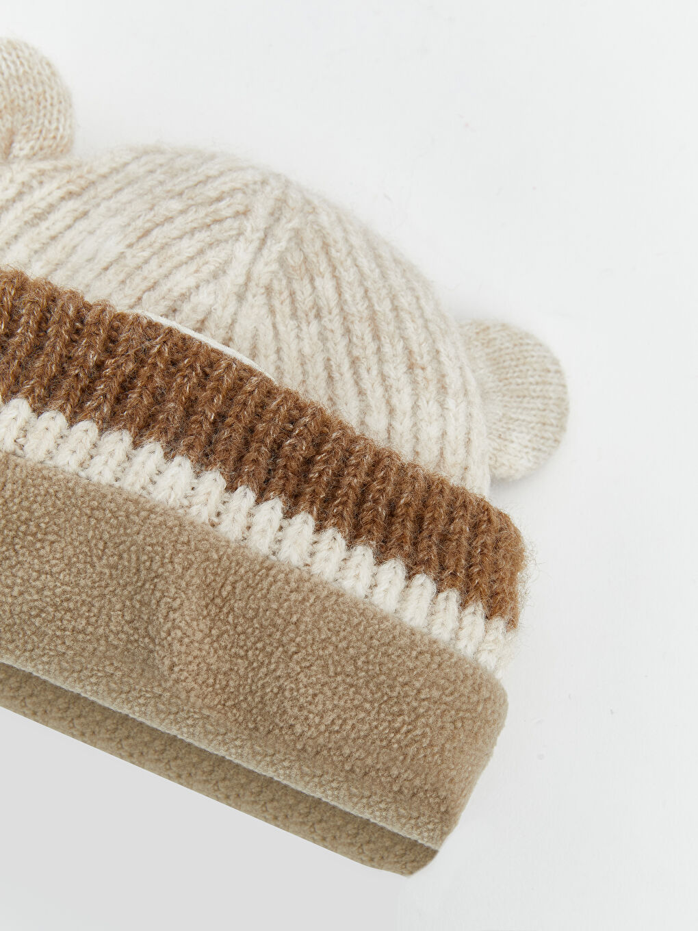 Bear Teddy Embroidered Baby Boys' Beanie-2