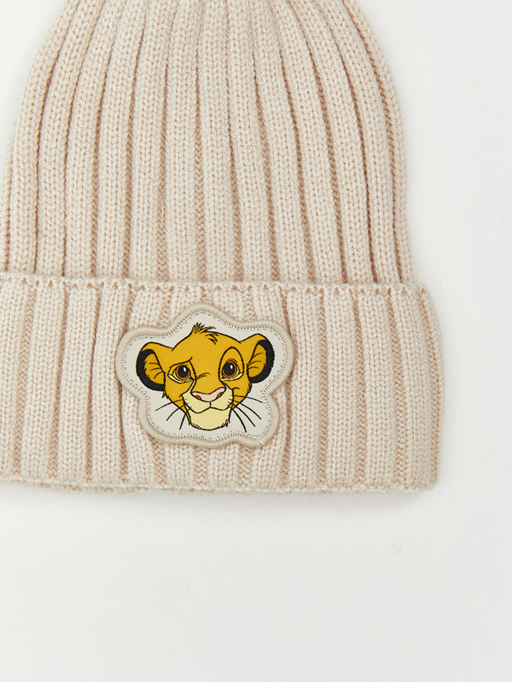 Baby Boy BEIGE Newborn Beanie-1