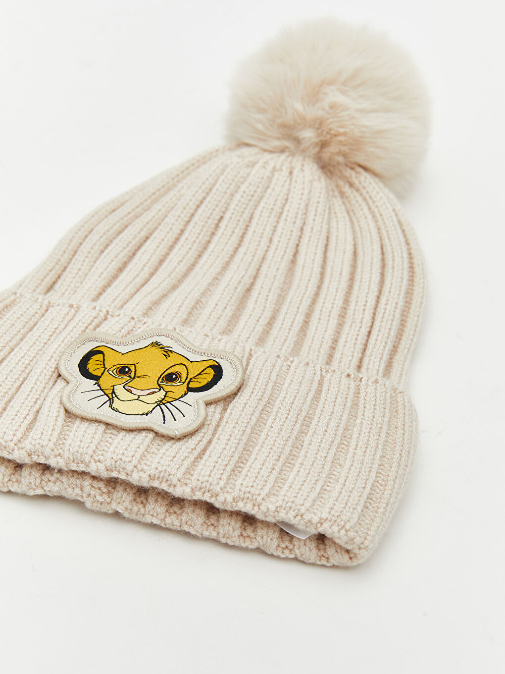 Baby Boy BEIGE Newborn Beanie-2
