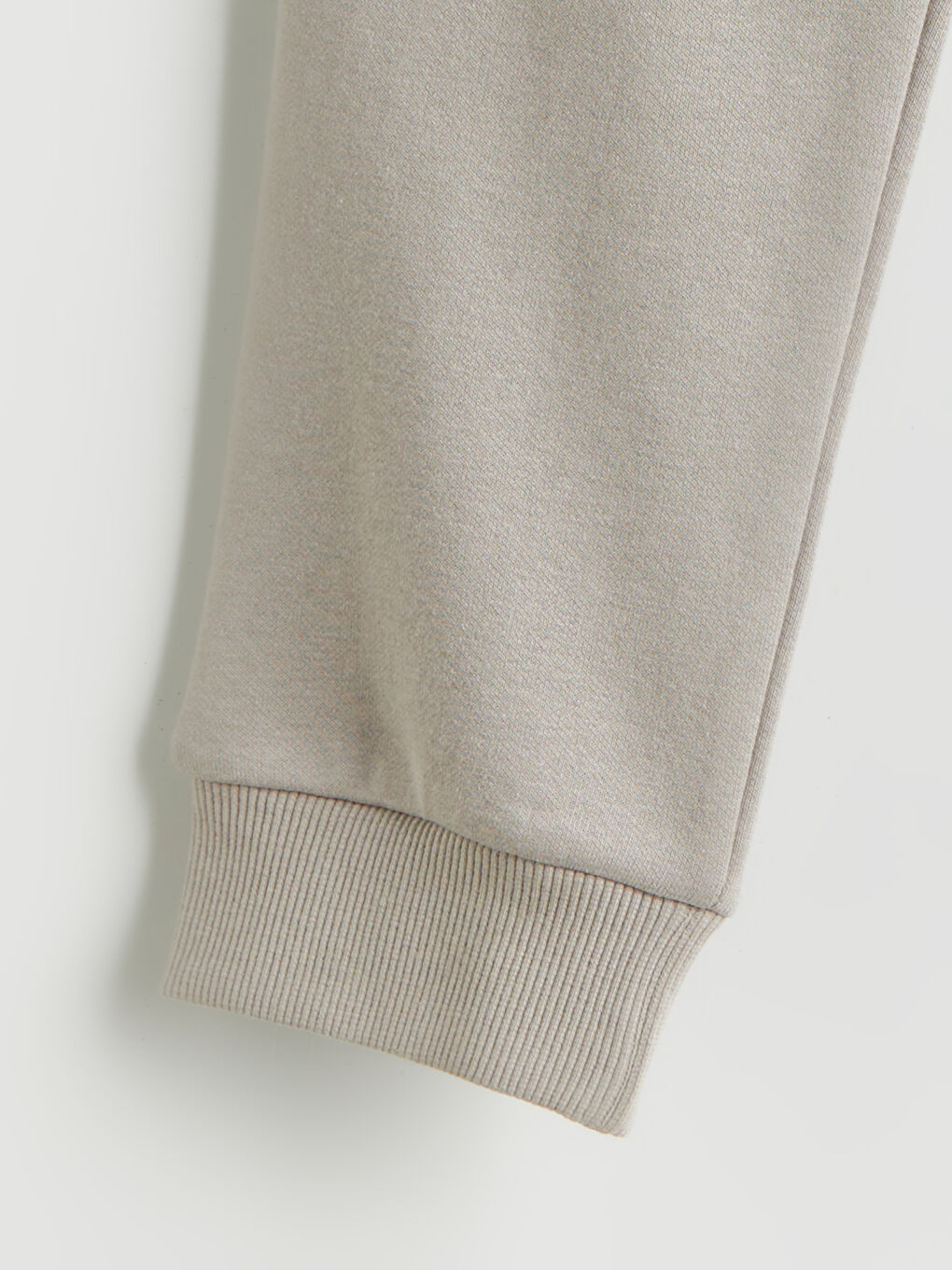 Bej Beli Lastikli Erkek Çocuk Jogger Eşofman Altı-1