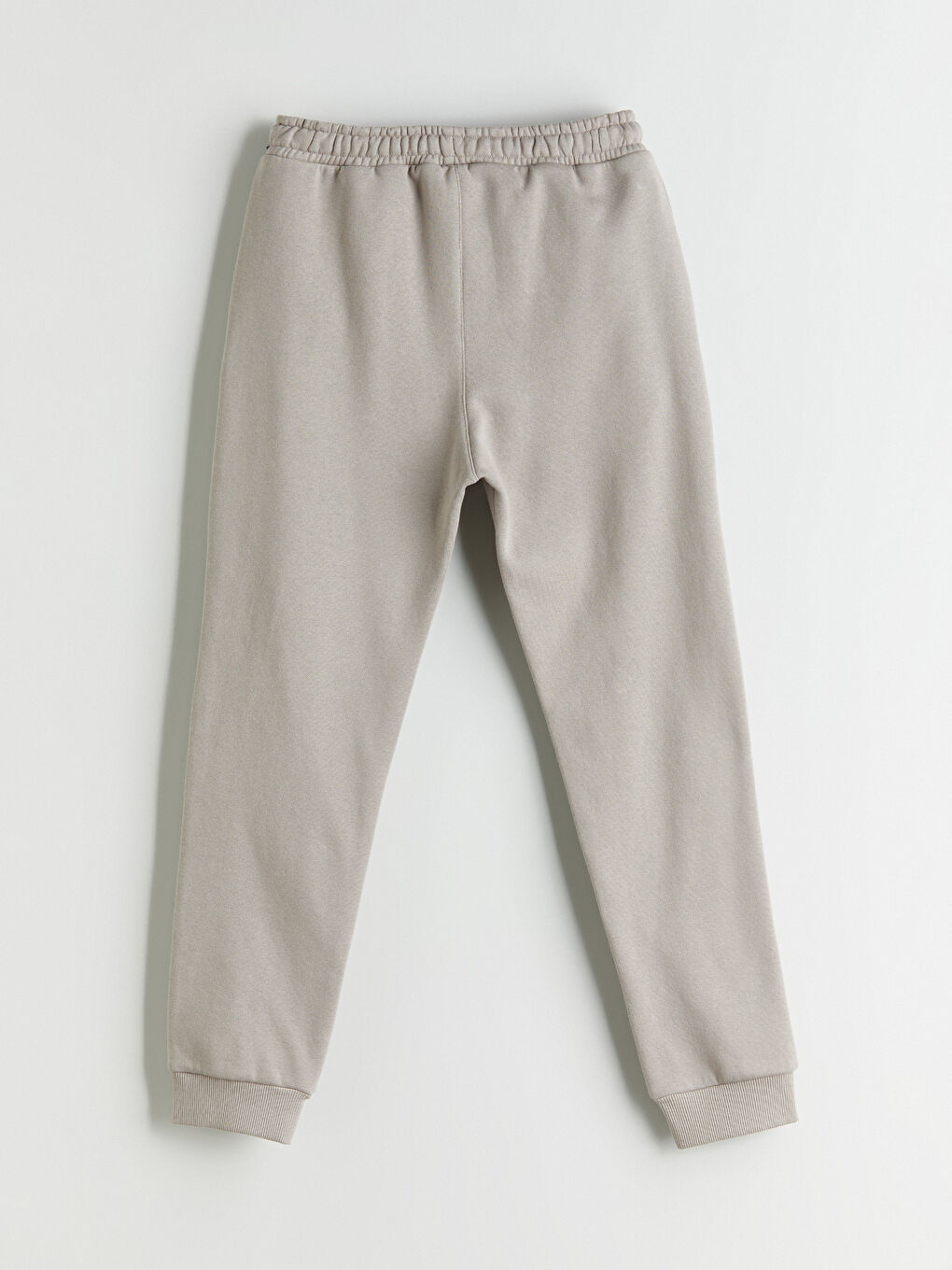 Bej Beli Lastikli Erkek Çocuk Jogger Eşofman Altı-2