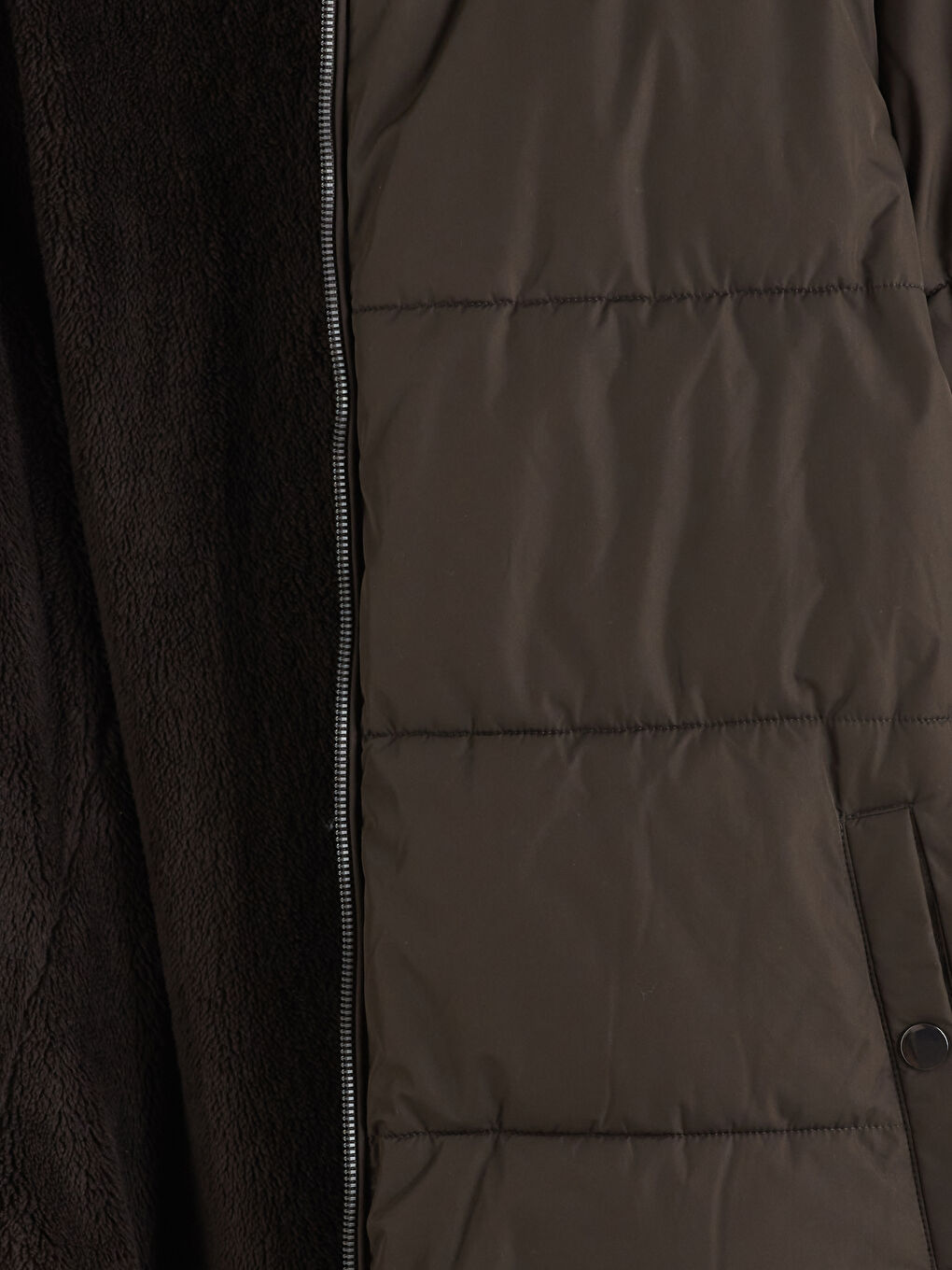 Man KHAKI Puffer Coat-6