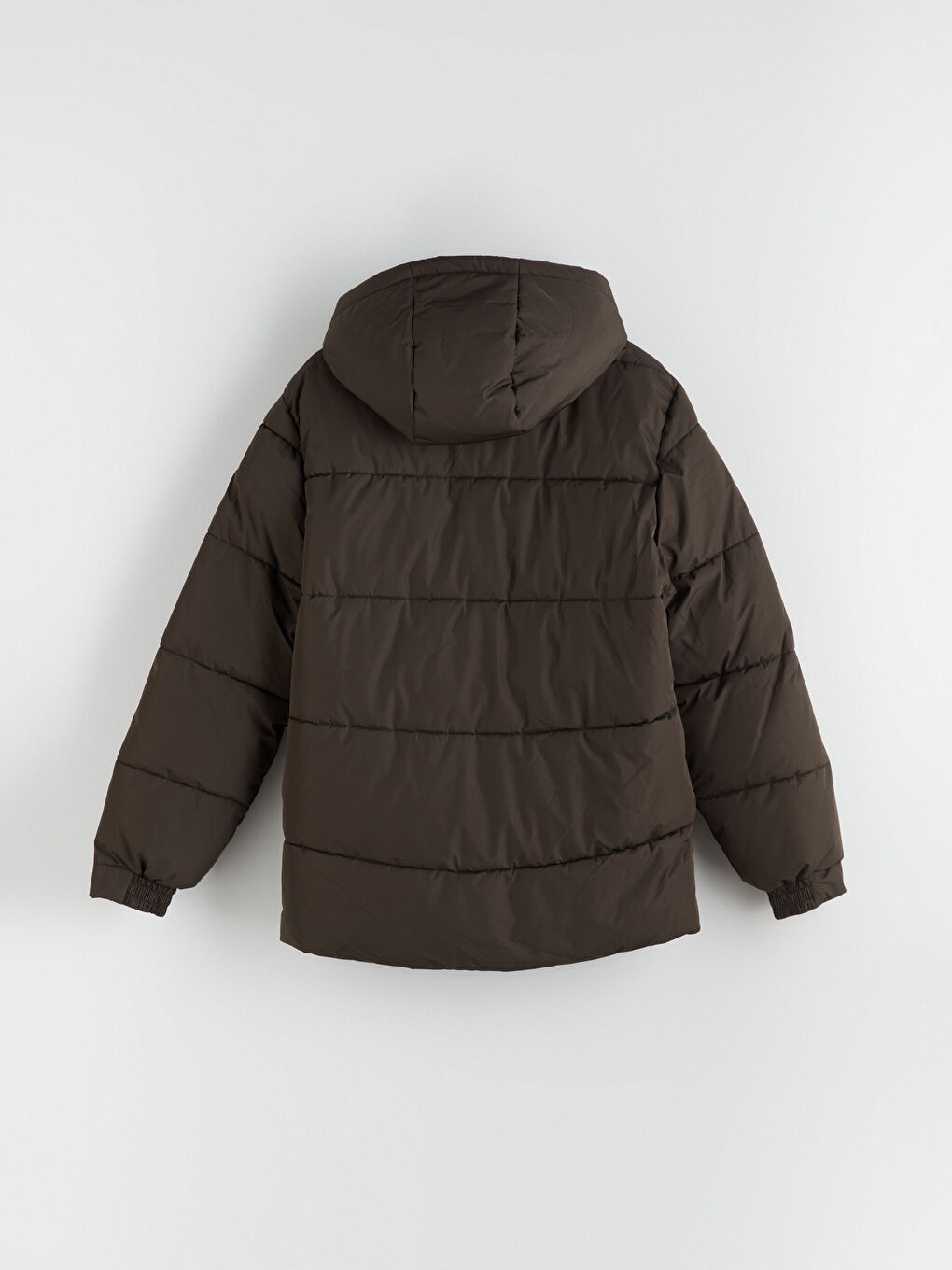 Man KHAKI Puffer Coat-7