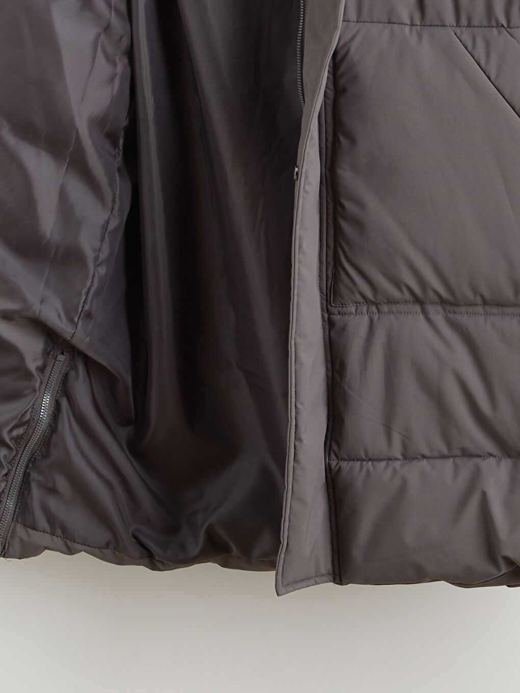 Ерлерге арналған стандартты пішім пуховик пальто-6