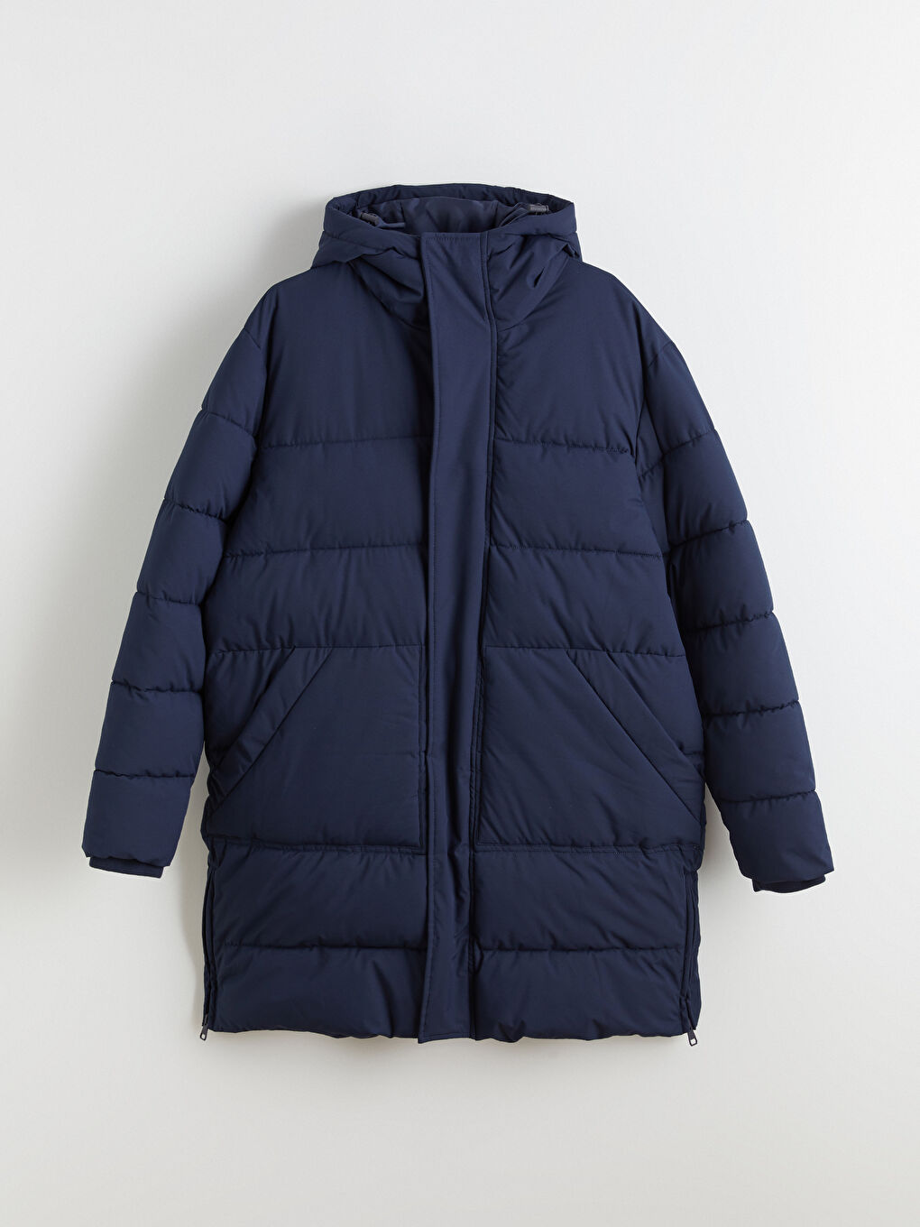 Ерлерге арналған стандартты пішім пуховик пальто-5