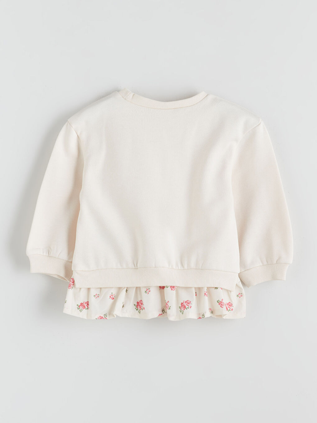 Crew Neck Printed Girls Sweatshirt 2 Pack-2