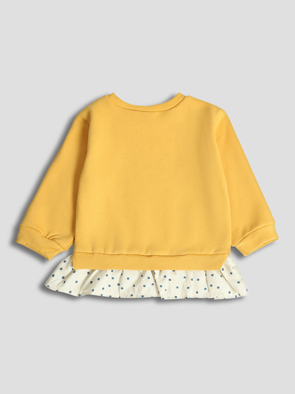 Frilled Hem Girls' Sweatshirt 2 Pack-2