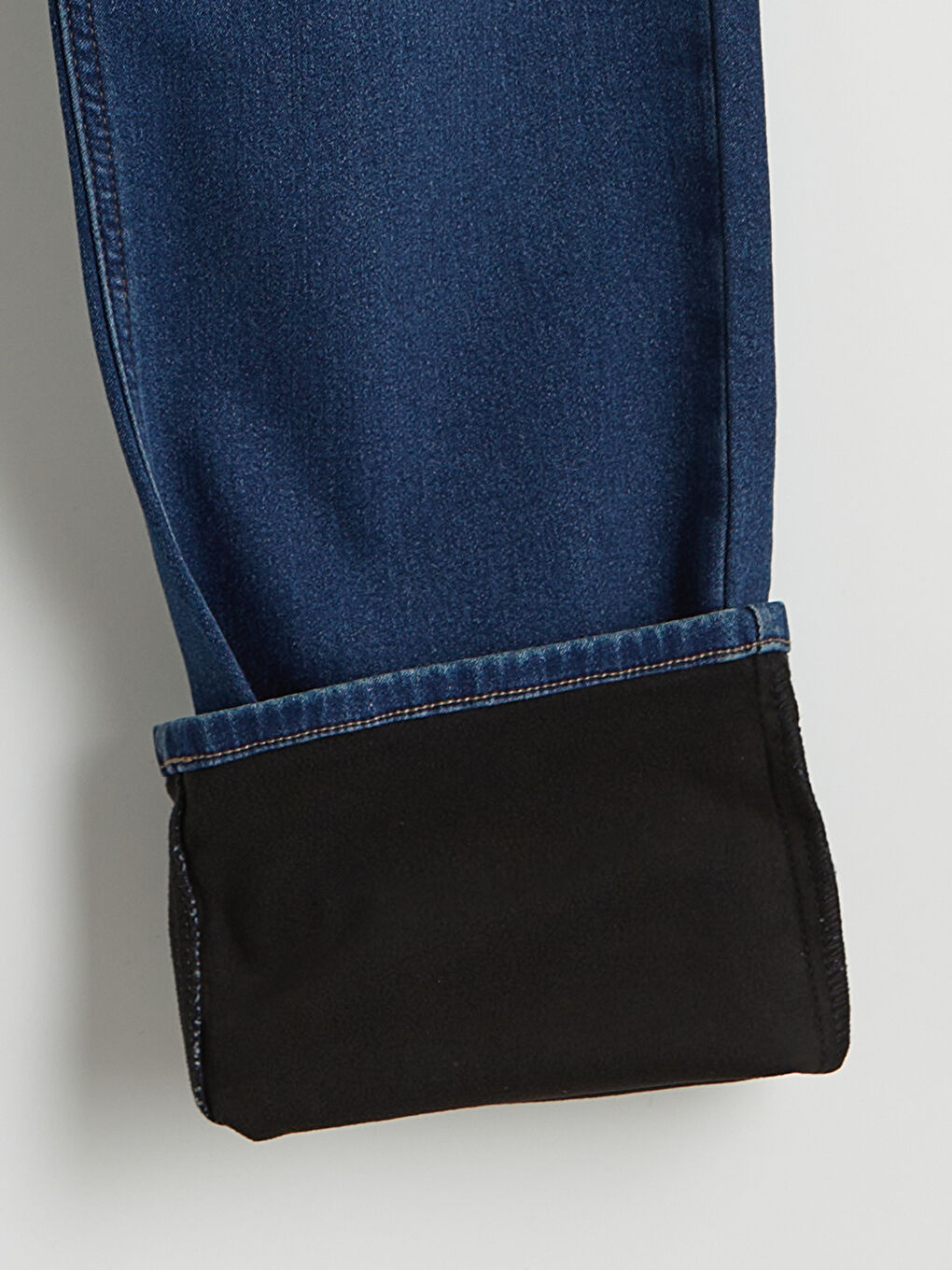 İndigo 779 Regular Fit İçi Polarlı Kışlık Erkek Jean Pantolon-1