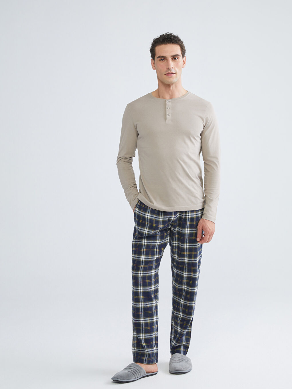 Pyjama-Set für Herren in regulärer Passform