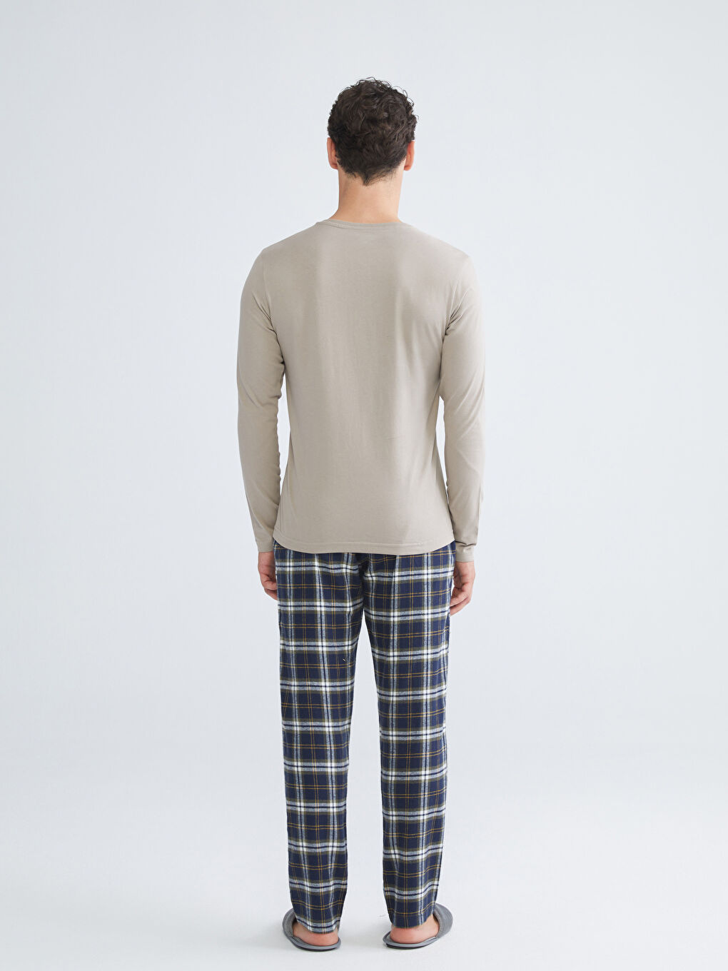 Pyjama-Set für Herren in regulärer Passform-3