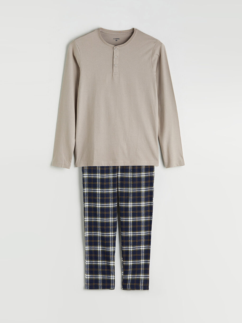 Pyjama-Set für Herren in regulärer Passform-4