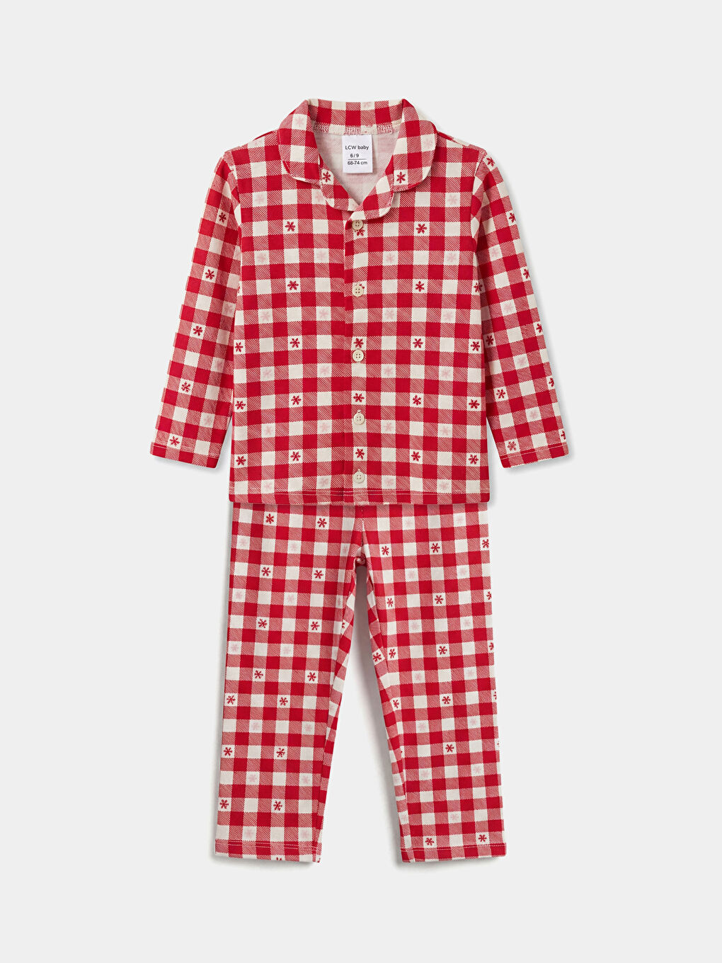 طقم بيجاما بيج فاتح / ايكرو فتاة