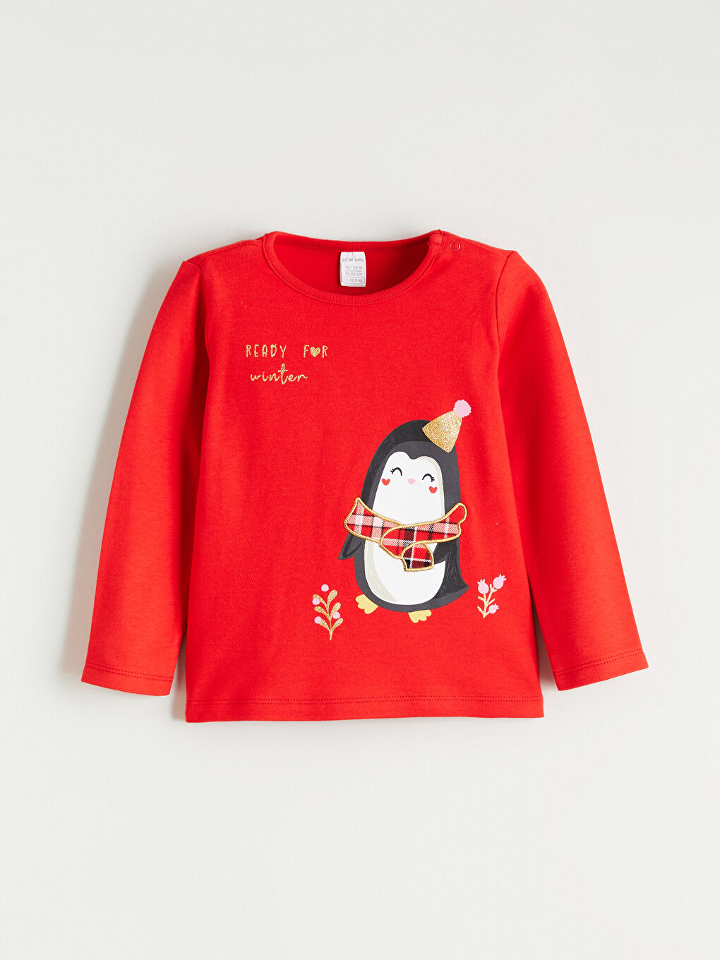 Baby Girl RED Pyjama Set-1