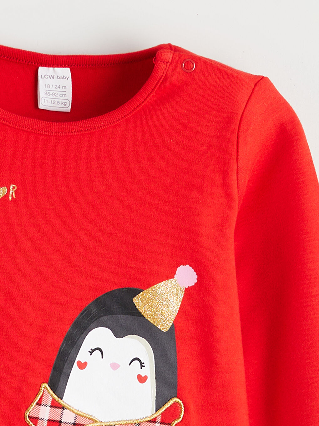 Baby Girl RED Pyjama Set-2