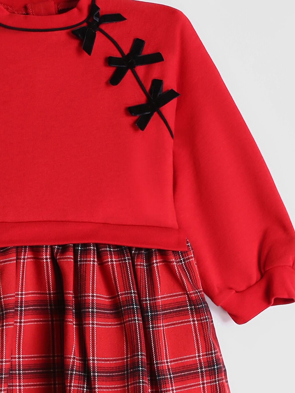 Robe Col Rond pour Filles-2