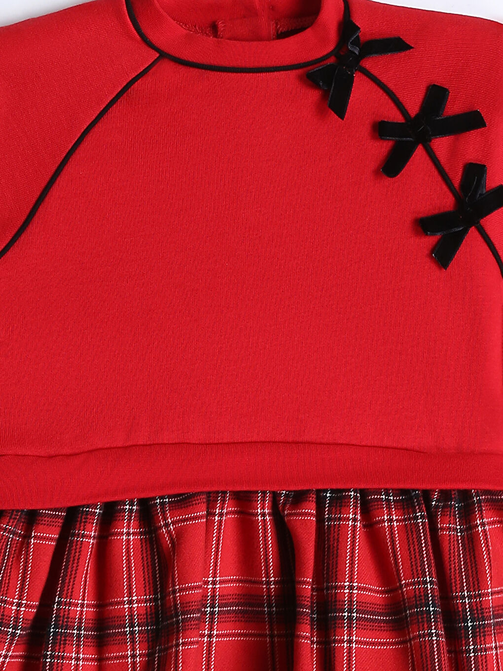 Robe Col Rond pour Filles-3