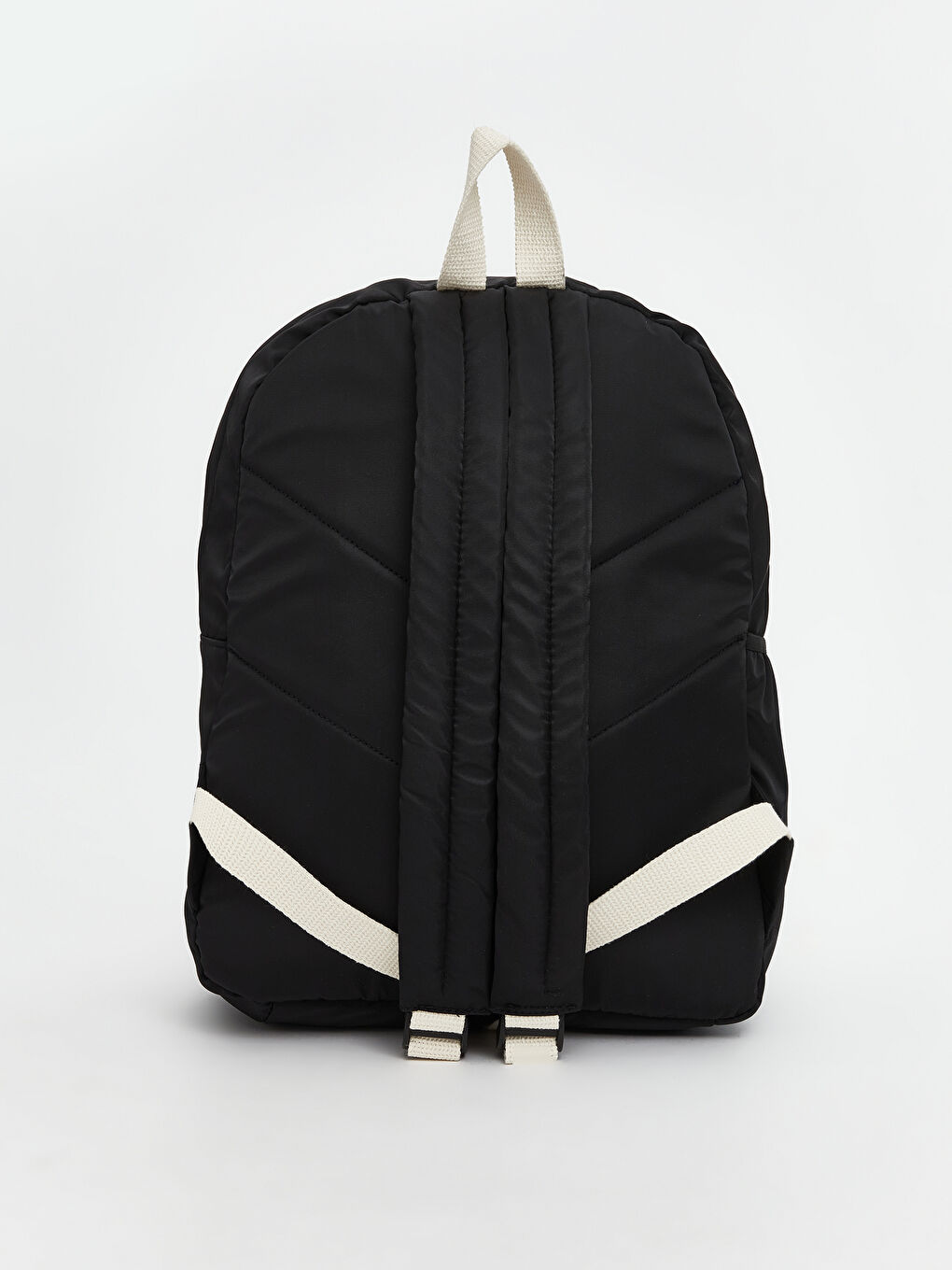 Siyah Çok Bölmeli Kadın Sırt Çantası-2