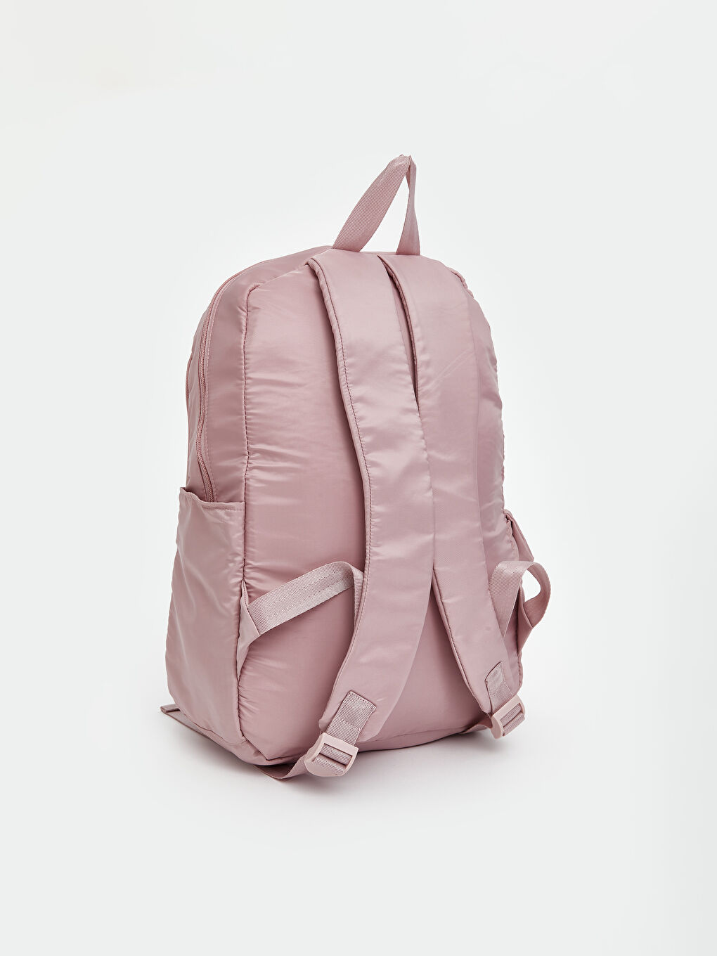 Pembe Çok Bölmeli Kadın Sırt Çantası-2