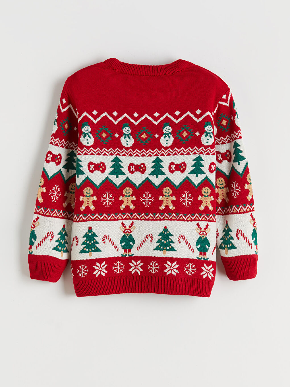 Boy RED Sweater-1