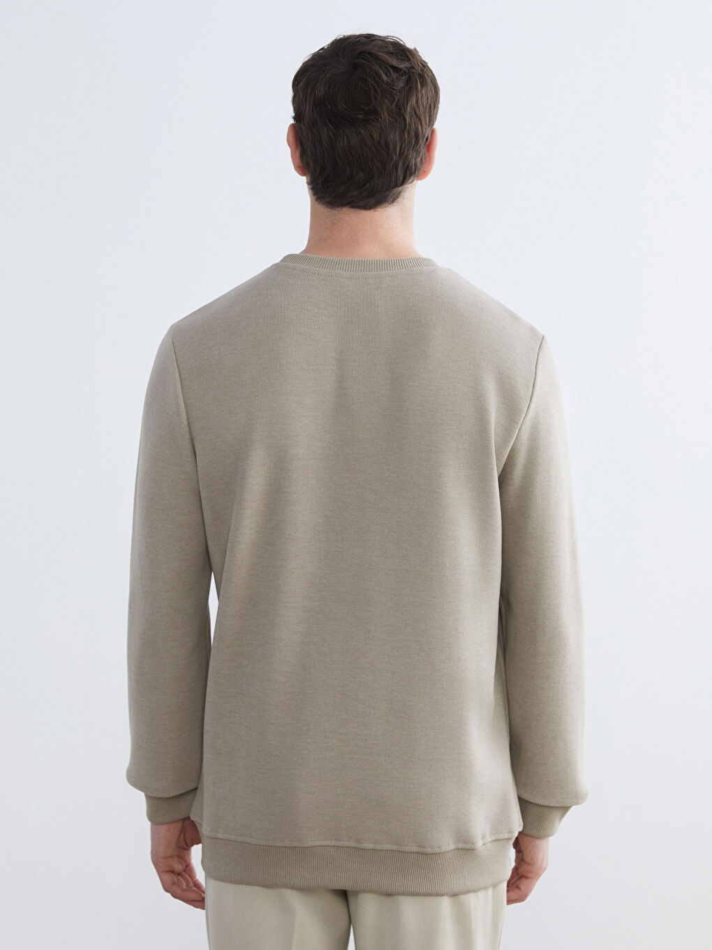 Свитшот с круглым вырезом для мужчин-3