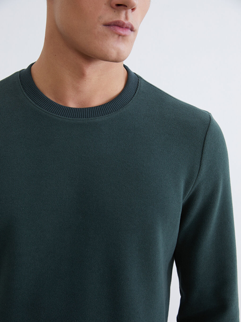 Свитшот с круглым вырезом для мужчин-2