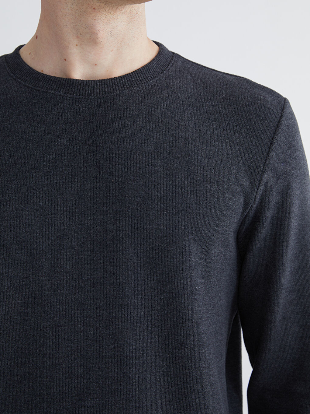 Дөңгелек жағалы ерлерге арналған свитшот-2