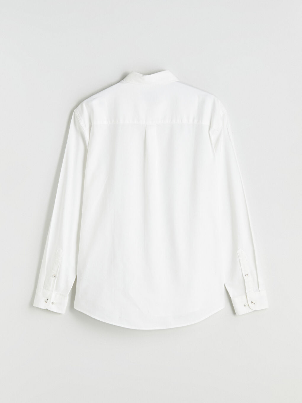 Regular Fit Long Sleeve Gabardine Men's Shirt-5