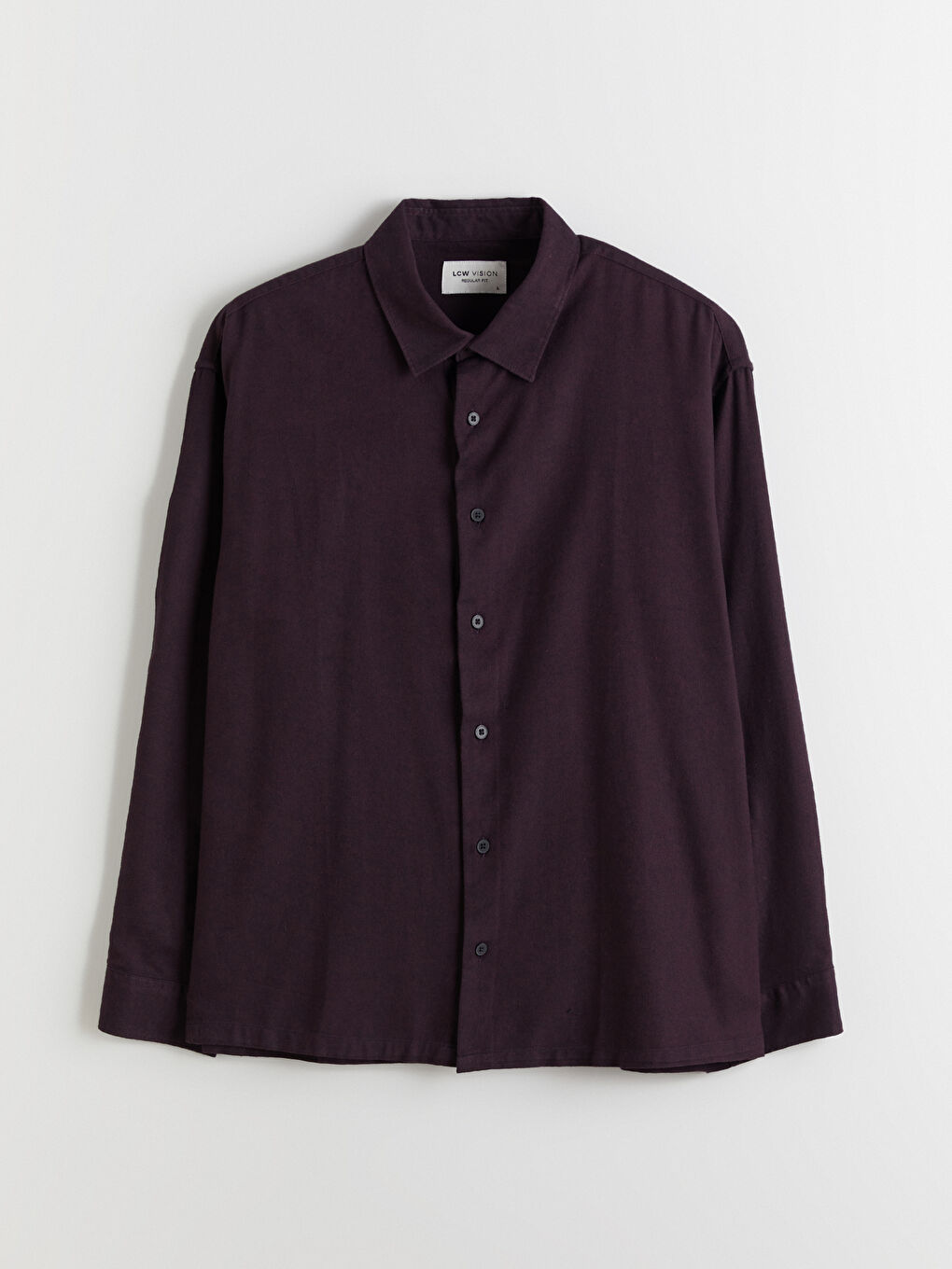 Regular Fit Long Sleeve Gabardine Men's Shirt-4