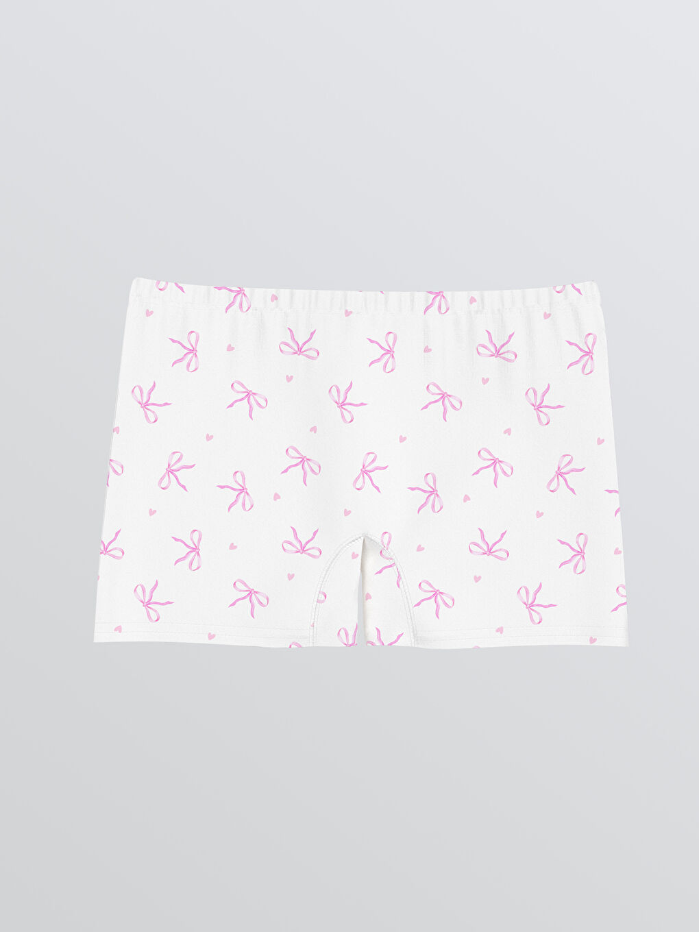 Bow Printed Girls' Boxer 3-Pack-2