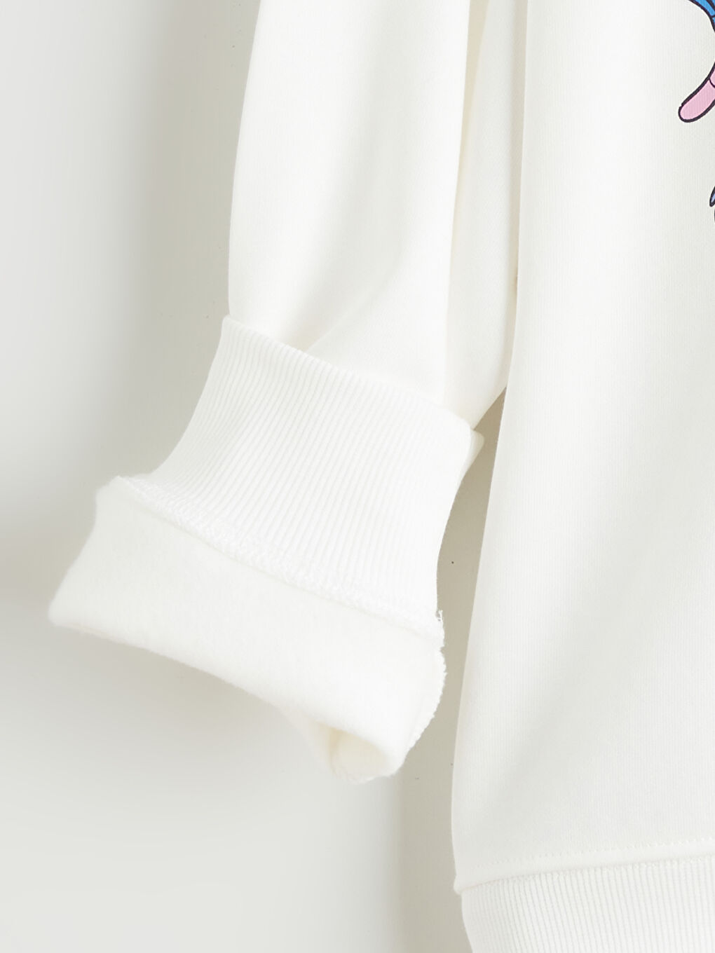 Girl ECRU Sweatshirt-2