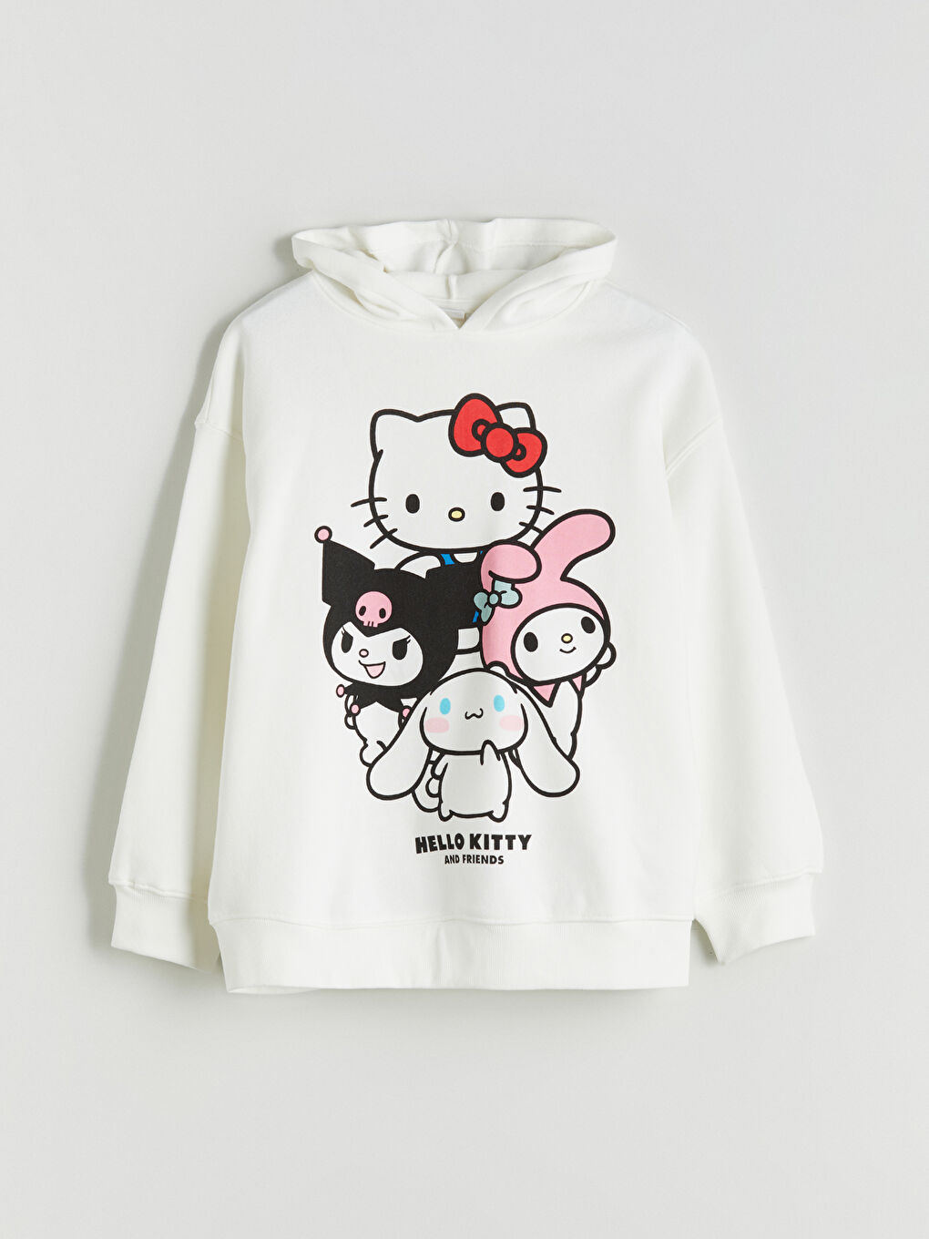 Φούτερ Με Κουκούλα Hello Kitty Εκτυπωμένο για Κορίτσια