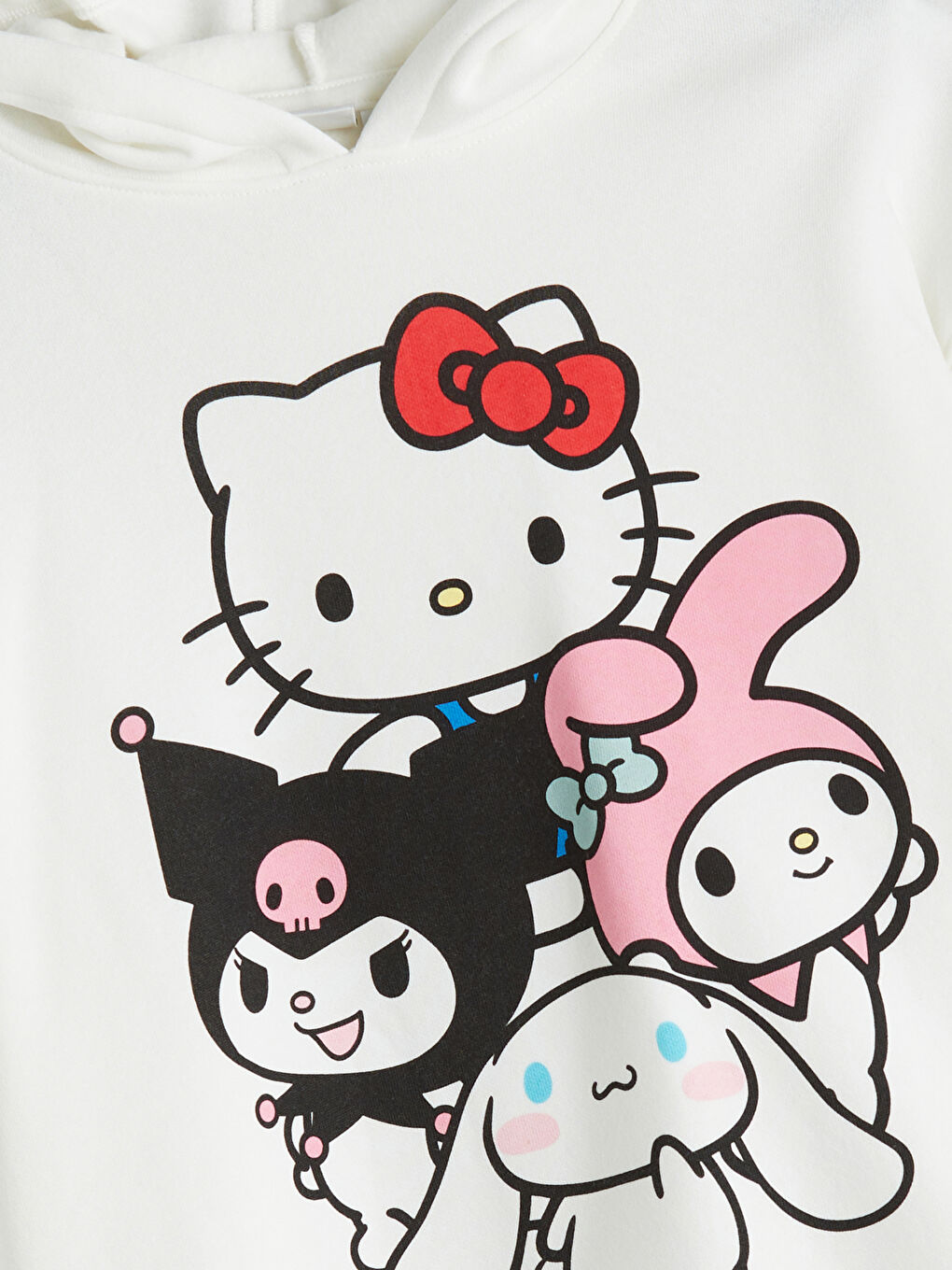 Φούτερ Με Κουκούλα Hello Kitty Εκτυπωμένο για Κορίτσια-1