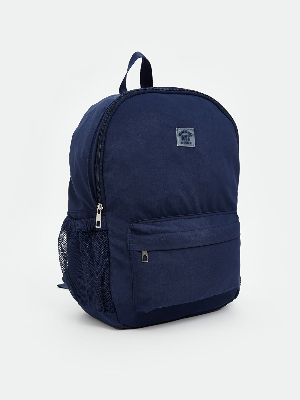 Lacivert Laptop Bölmeli Kadın Sırt Çantası-1