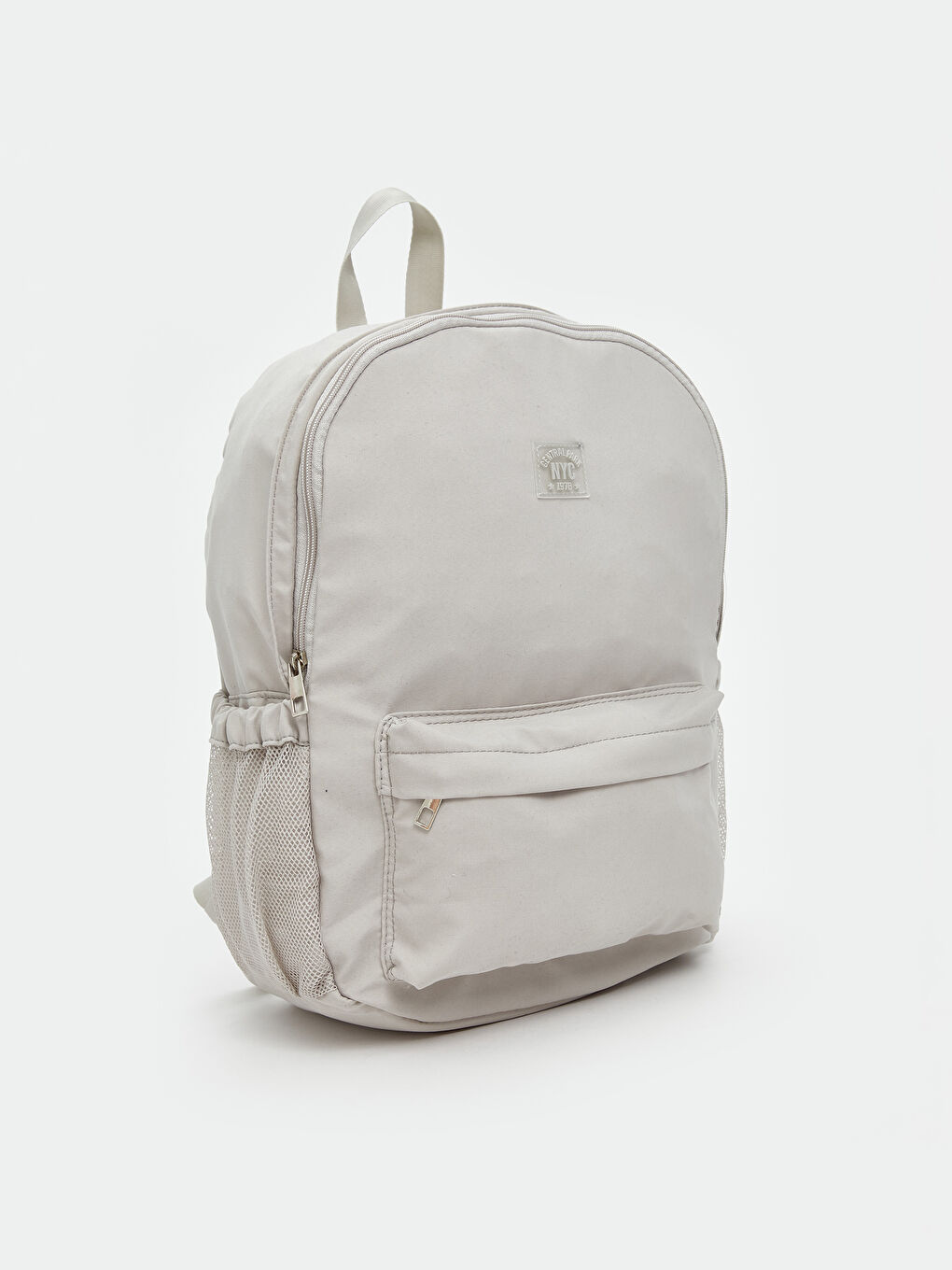 Gri Laptop Bölmeli Kadın Sırt Çantası-1