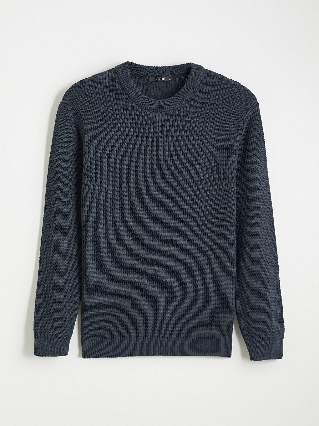 Petrol Bisiklet Yaka Erkek Triko Kazak-4