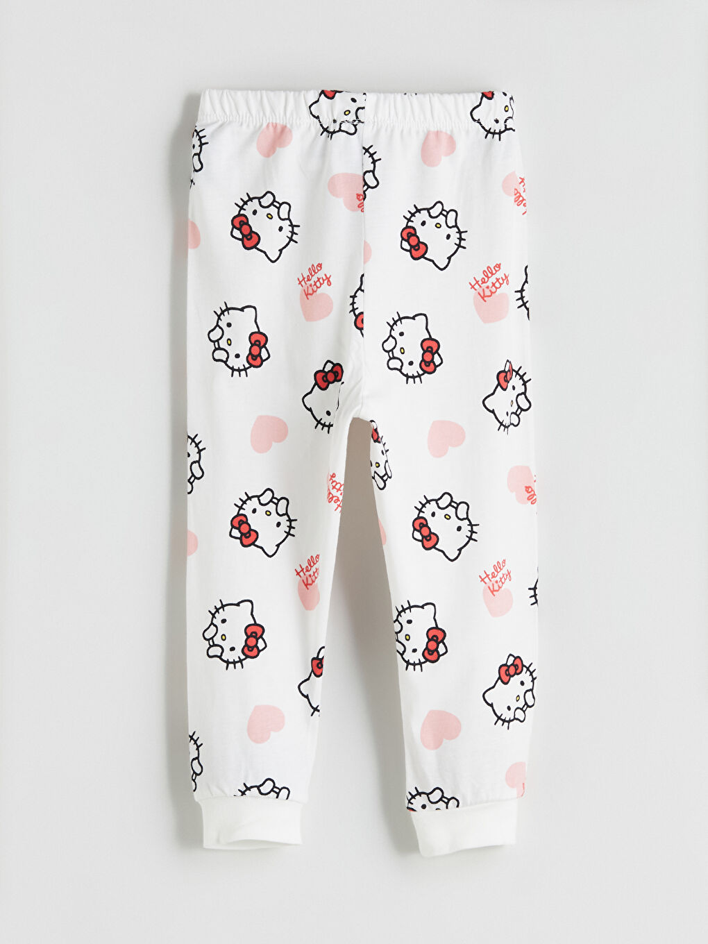 LCW baby Štampana Pidžama Komplet za Bebe Devojčice Hello Kitty -W5G097Z1-LRA
