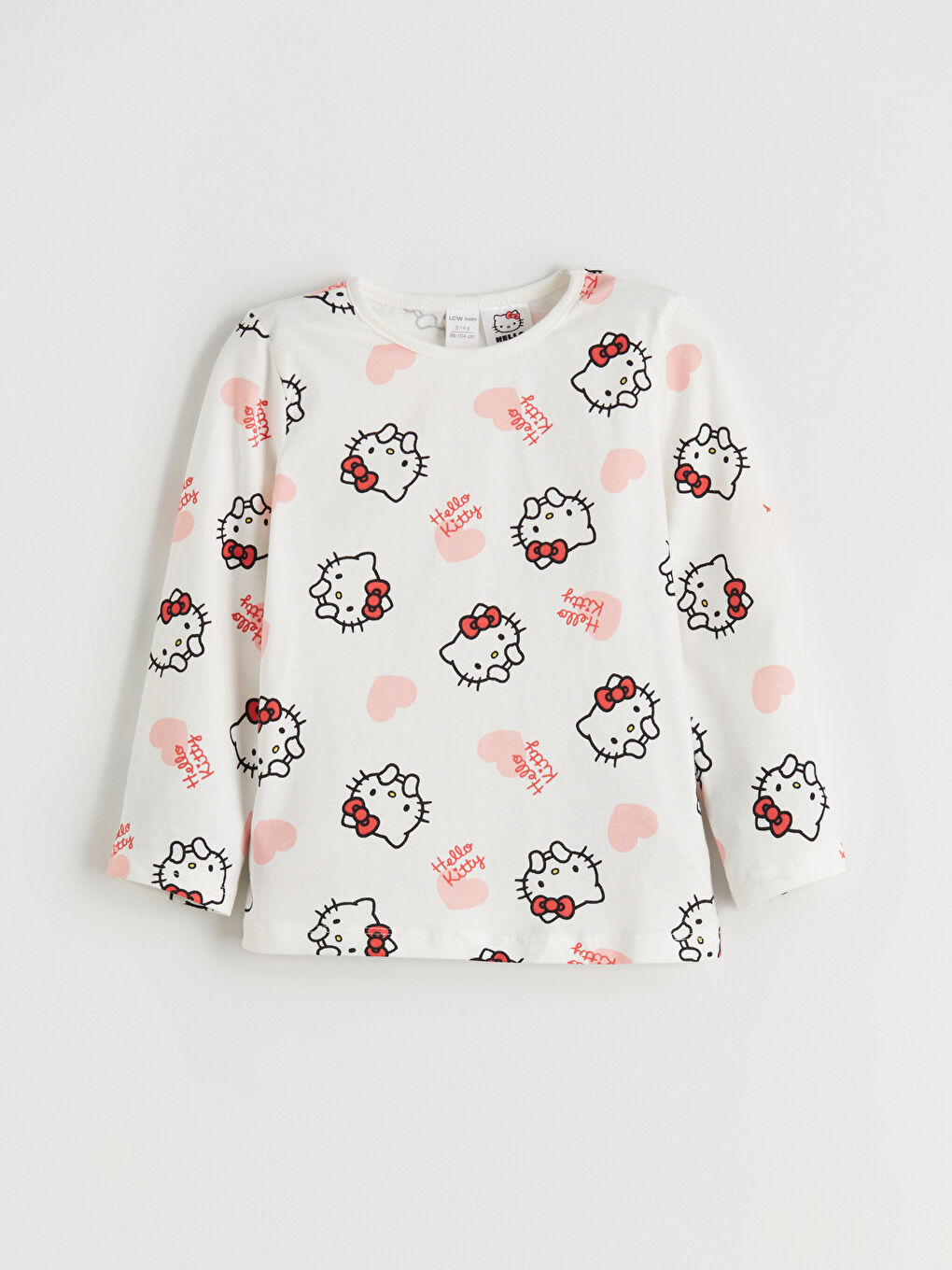 Printed Baby Girl Hello Kitty Pajamas Team-2