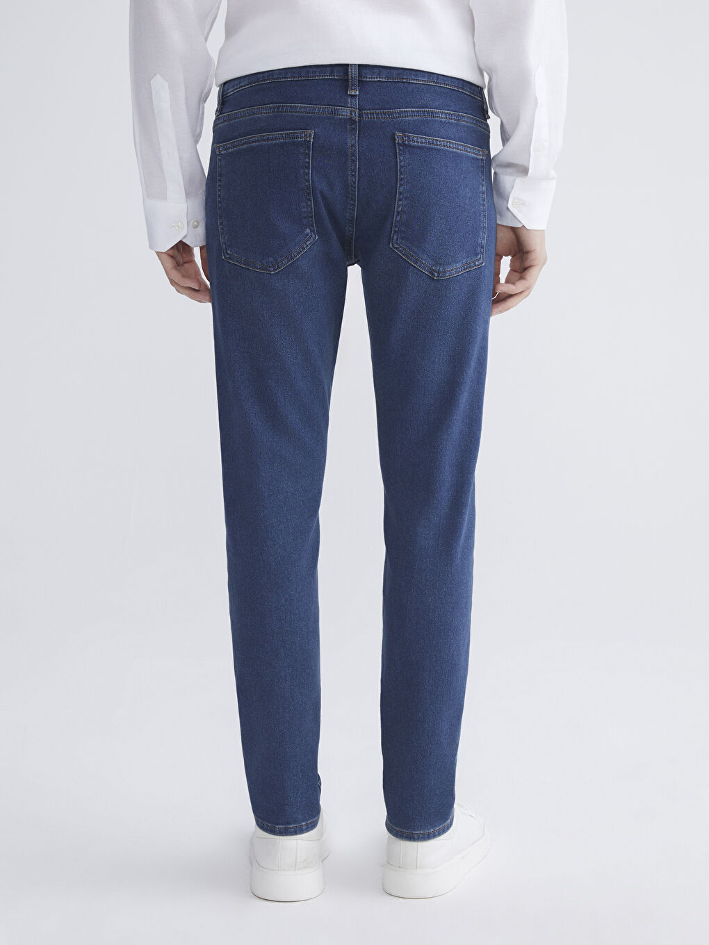 İndigo 750 Slim Fit İçi Polarlı Kışlık Erkek Jean Pantolon-3