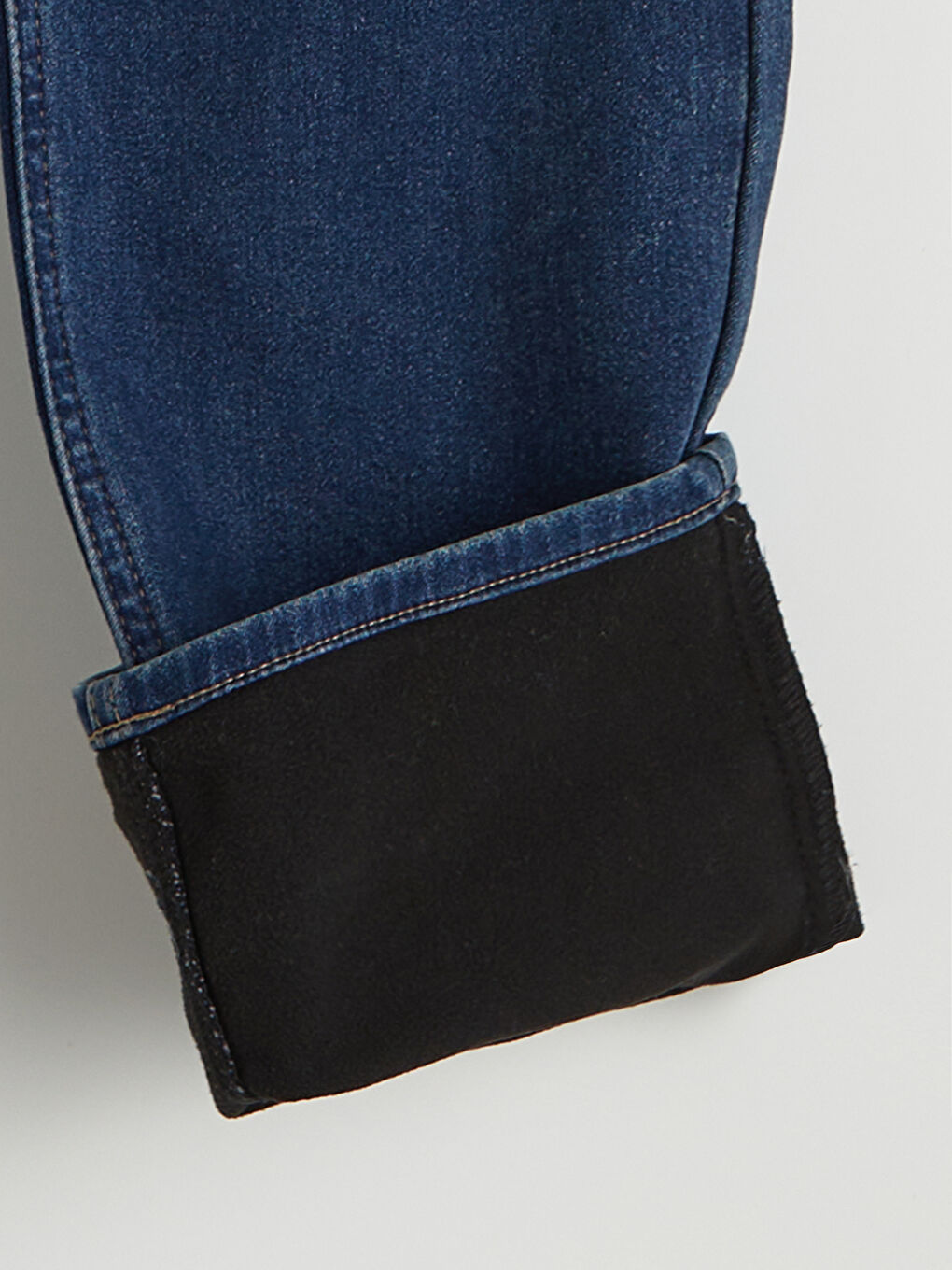 İndigo 750 Slim Fit İçi Polarlı Kışlık Erkek Jean Pantolon-4