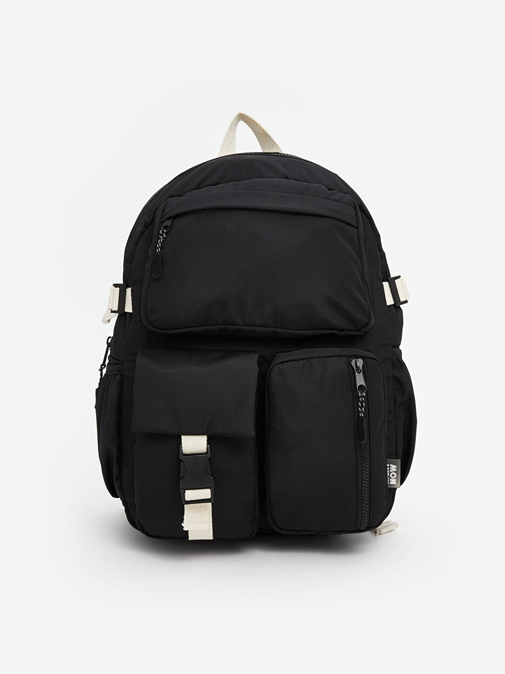 Siyah Çok Bölmeli Kız Çocuk Sırt Çantası