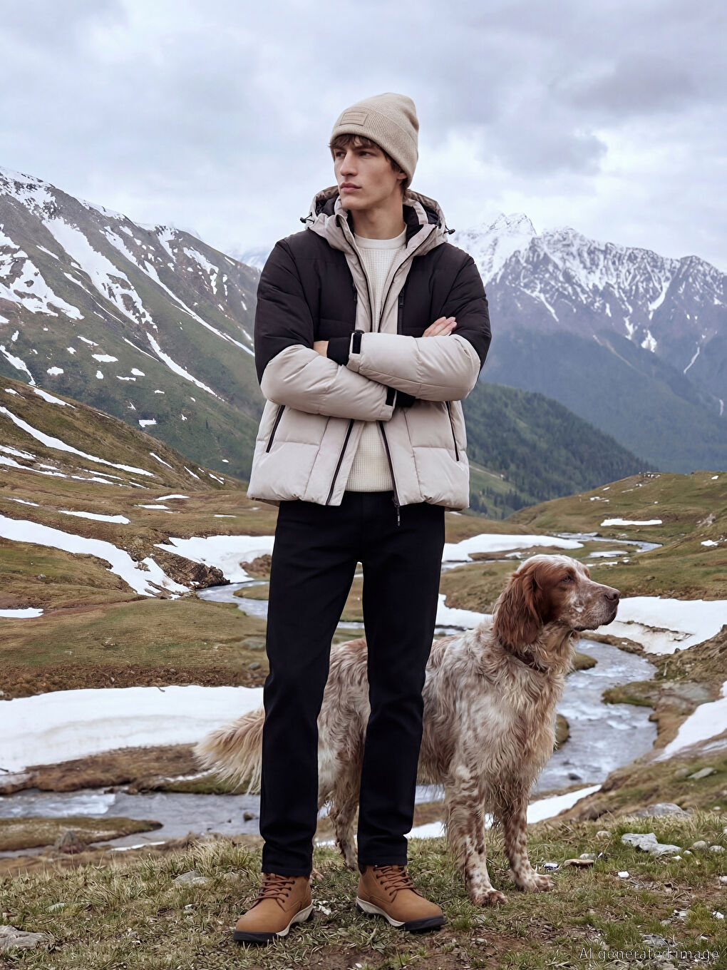 Siyah 779 Regular Fit İçi Polarlı Kışlık Erkek Jean Pantolon